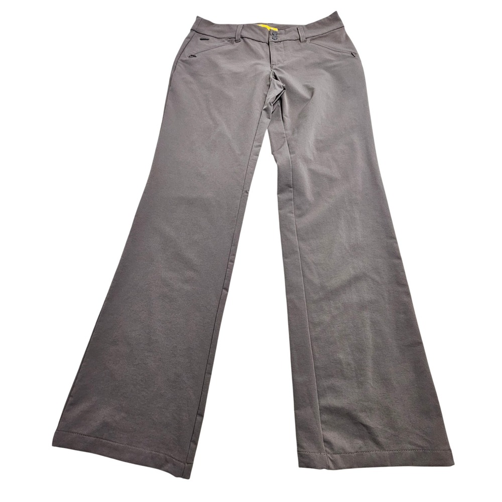 Lole‎ Hiking Pants Women 10 Taupe Performance UPF 50+ Wicking Bootcut LSW1118-2